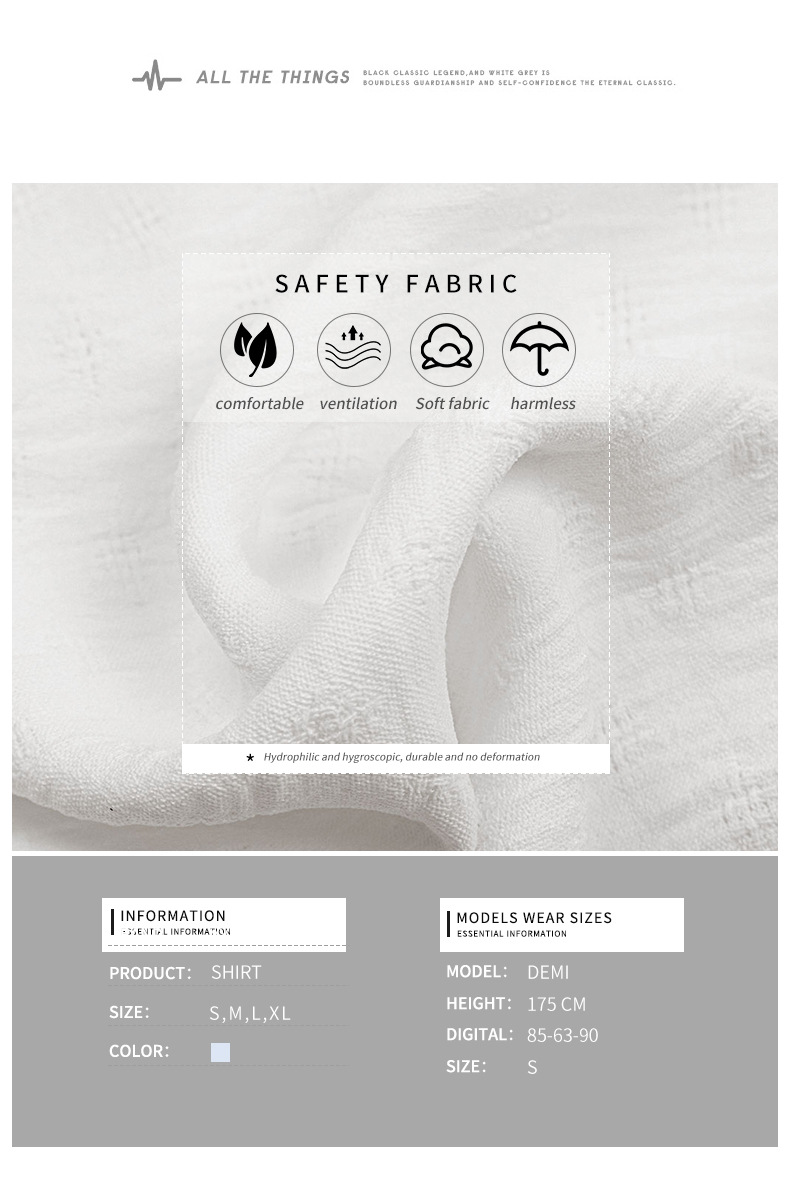 White Lace Stitching V-neck Short Sleeves Shirt_voghion.com