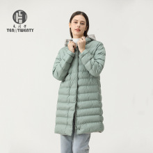 【定制】欧美俄罗斯服装来图来样贴牌加工女装长款棉服棉衣外套女