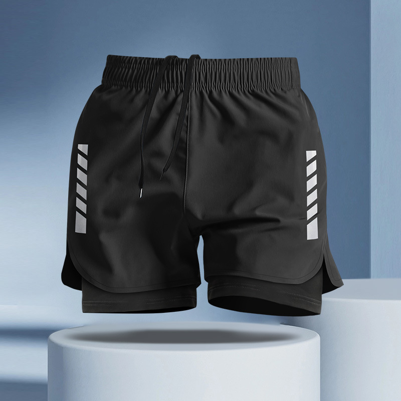 Pantalones de baño para hombres anti-avergonzamiento traje de baño conjunto gorra de baño gafas de baño de tres piezas conjunto completo de natación spa 2024 nuevo