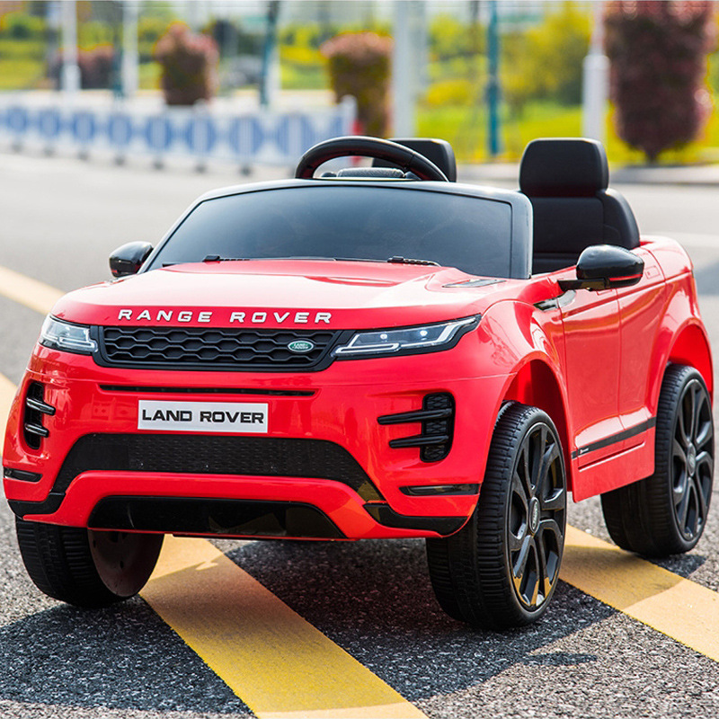 Land Rover Coche eléctrico para niños Coche recargable todoterreno de cuatro ruedas para niños Bebé con control remoto Coche de juguete El Carro de bebé puede sentar a las personas