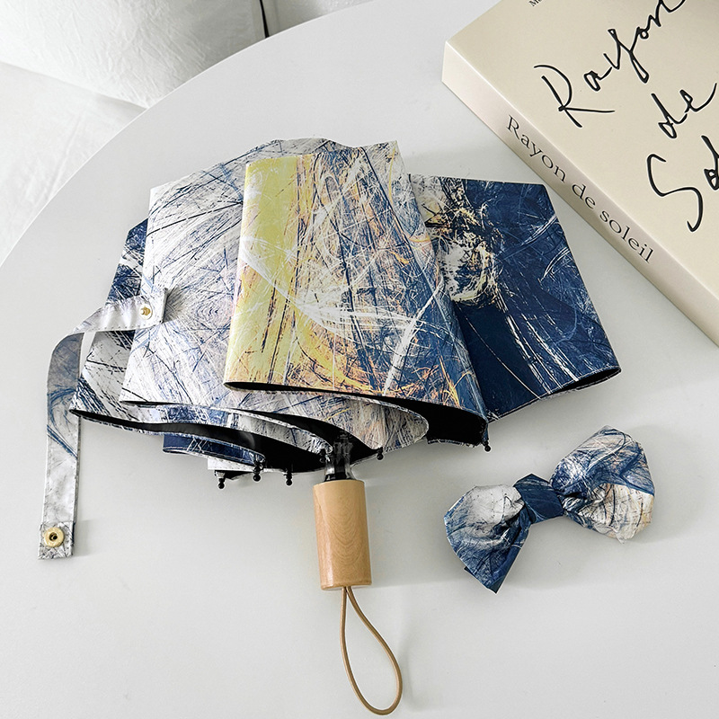 다채로운 파란색 3 배 8 가닥 매뉴얼