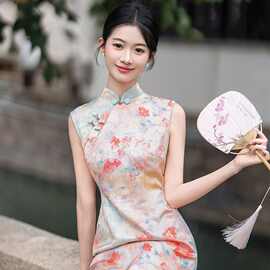 2026年春夏和景明绝美新中式旗袍夏季新款国风订婚连衣裙日常可穿