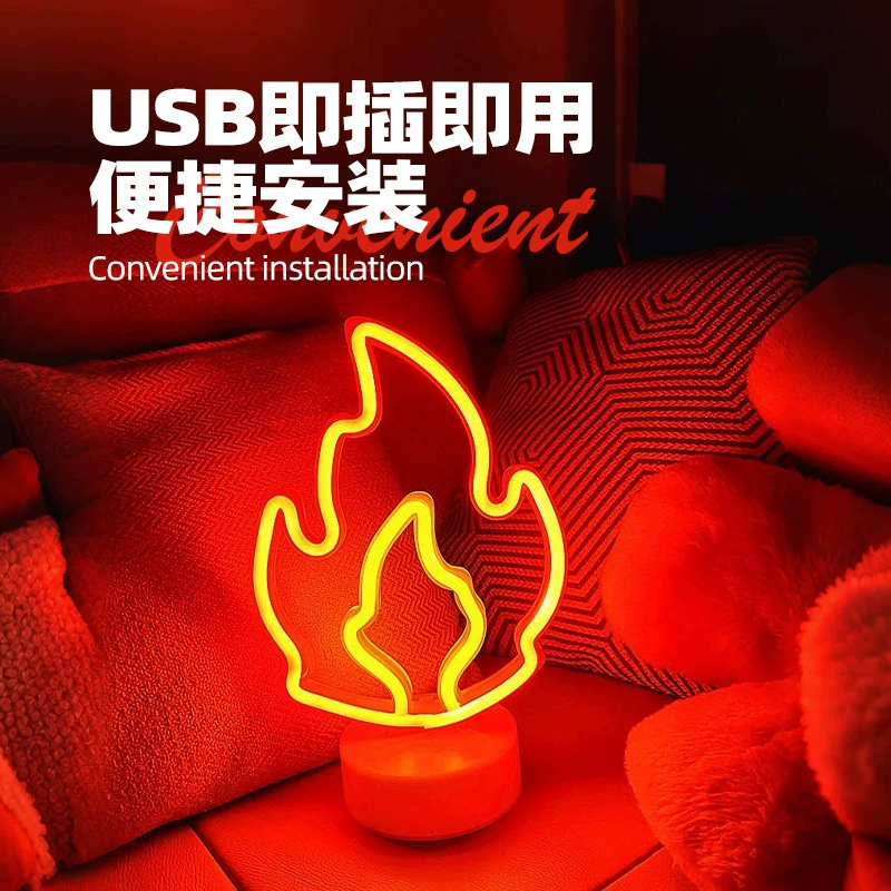 LED неоновая световая полоса кофейня декор огни с несколькими стилями на выбор поддержка графического дизайна USB питание