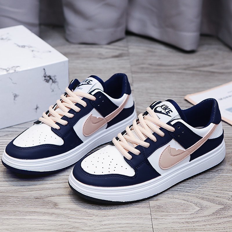 Low-Top Aj Women's Shoes New Air Force One Spring & Fall Versatile Student Casual Sports Sneakers Korean Junior High School Students White Shoes for Women