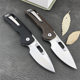 Pterosaur folding knife linen handle high hardness sharp portable folding outdoor knife camping EDC knife pocket knife