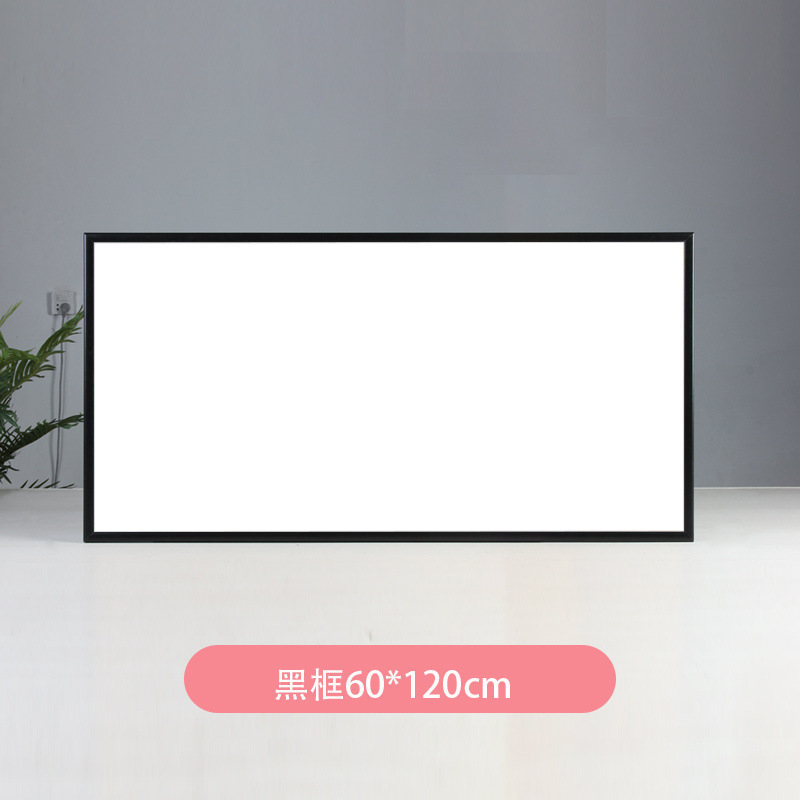&木製フレームホワイトボード 吊り下げホワイトボード オフィス ホーム 子供用メッセージボード 商業用磁気黒板 磁気吸収ボード|undefined