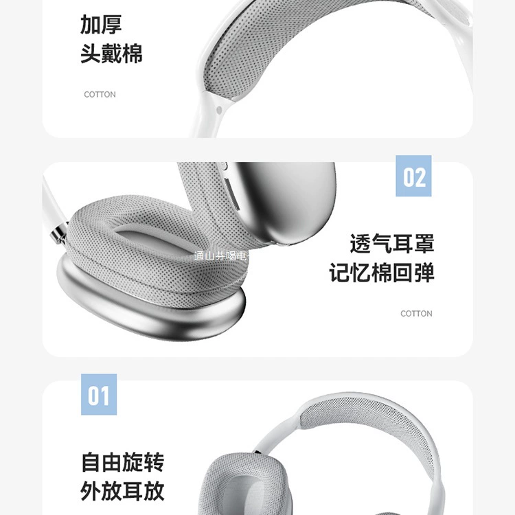 Bluetooth-гарнитура накладная, для занятий по английскому, прослушивания музыки, серфинга в интернете, чёткая прямая трансляция, шумоподавление, качественная, для студентов