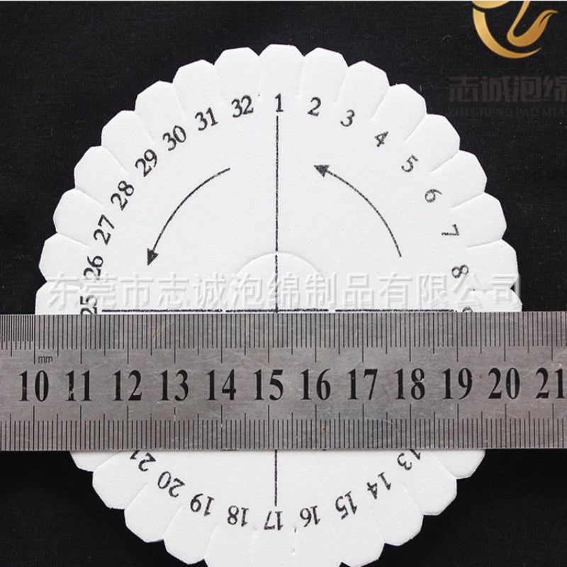 现磨手绳编绳器圆形方形手工DIY饰品配件材料工具 EVA白色盘编器