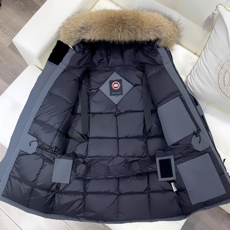 Men's Goose down Jacket 2026 Winter New Parka Mid-Length Thickened Workwear Jacket for Northeast 08 Men's Goose down Jacket 2026 Winter New Parka Mid-Length Thickened Workwear Jacket for Northeast 08