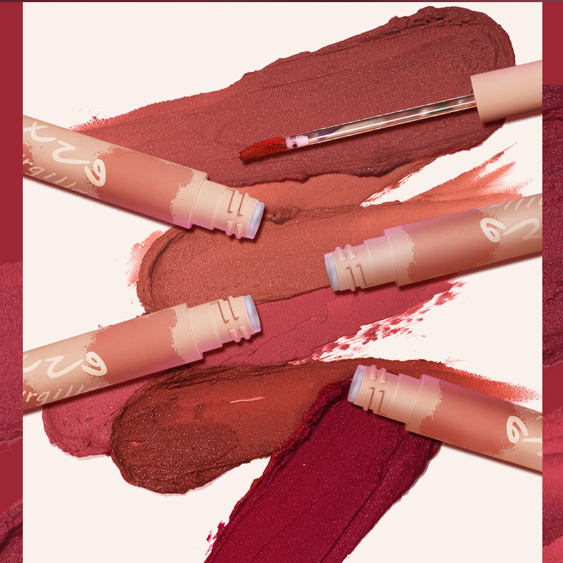 翠黛工厂定制雾面慕斯唇泥哑光持久显色不掉色滋润型唇釉OEM加工