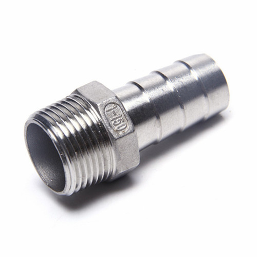 Stainless steel pagoda connector external wire hexagonal leather connector bamboo hose pipe external wire conversion joint 4 minutes 6 minutes 1 inch