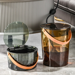 お茶のバケツのお茶のかすは分離して排水桶の茶道のお茶の台のごみの筒の工夫の茶器の部品の家庭用の廃棄物のバケツを濾過します。