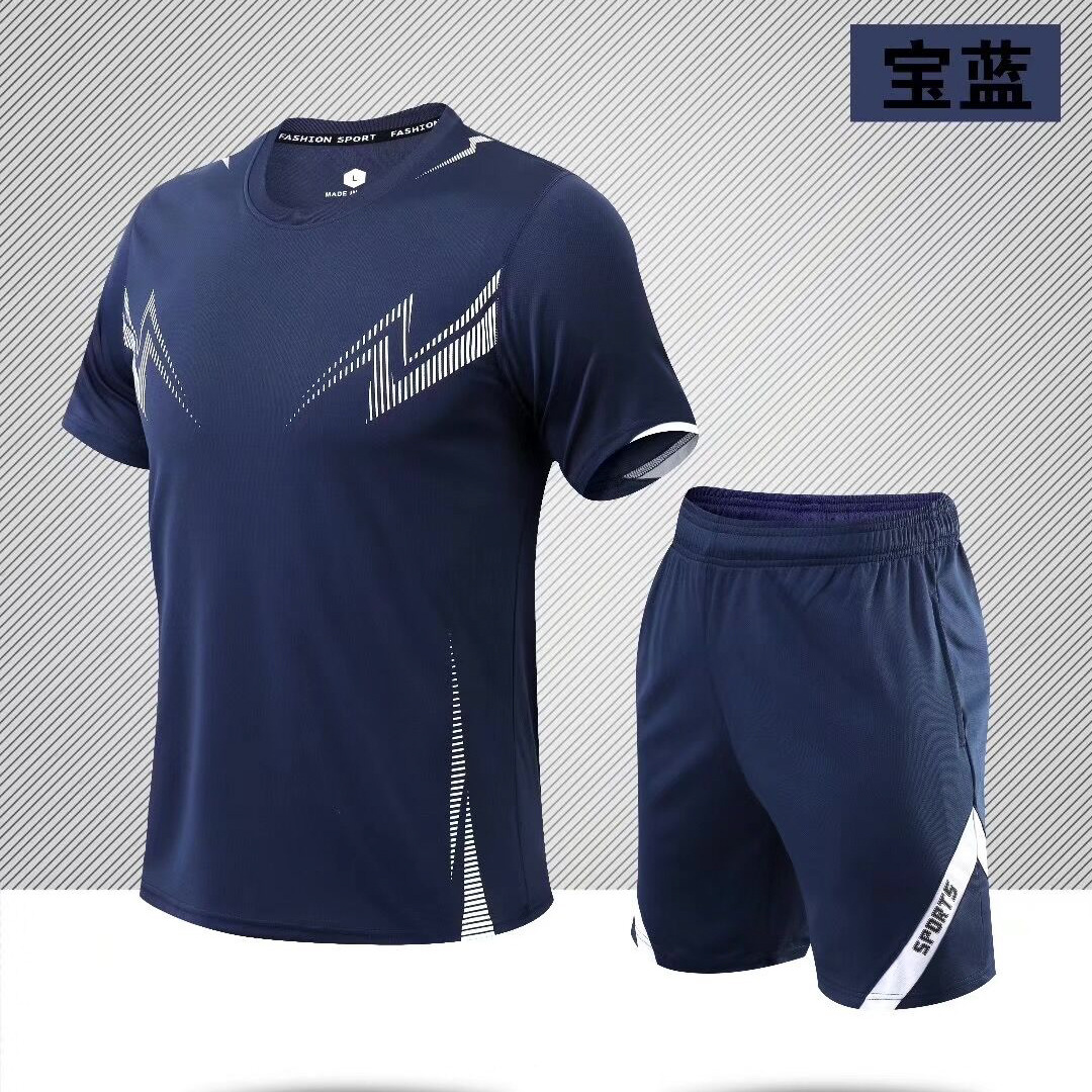 Venta directa de fábrica verano nuevo estilo de manga corta para hombres y mujeres ropa deportiva para correr, camiseta de fitness, ropa de entrenamiento de secado rápido transpirable