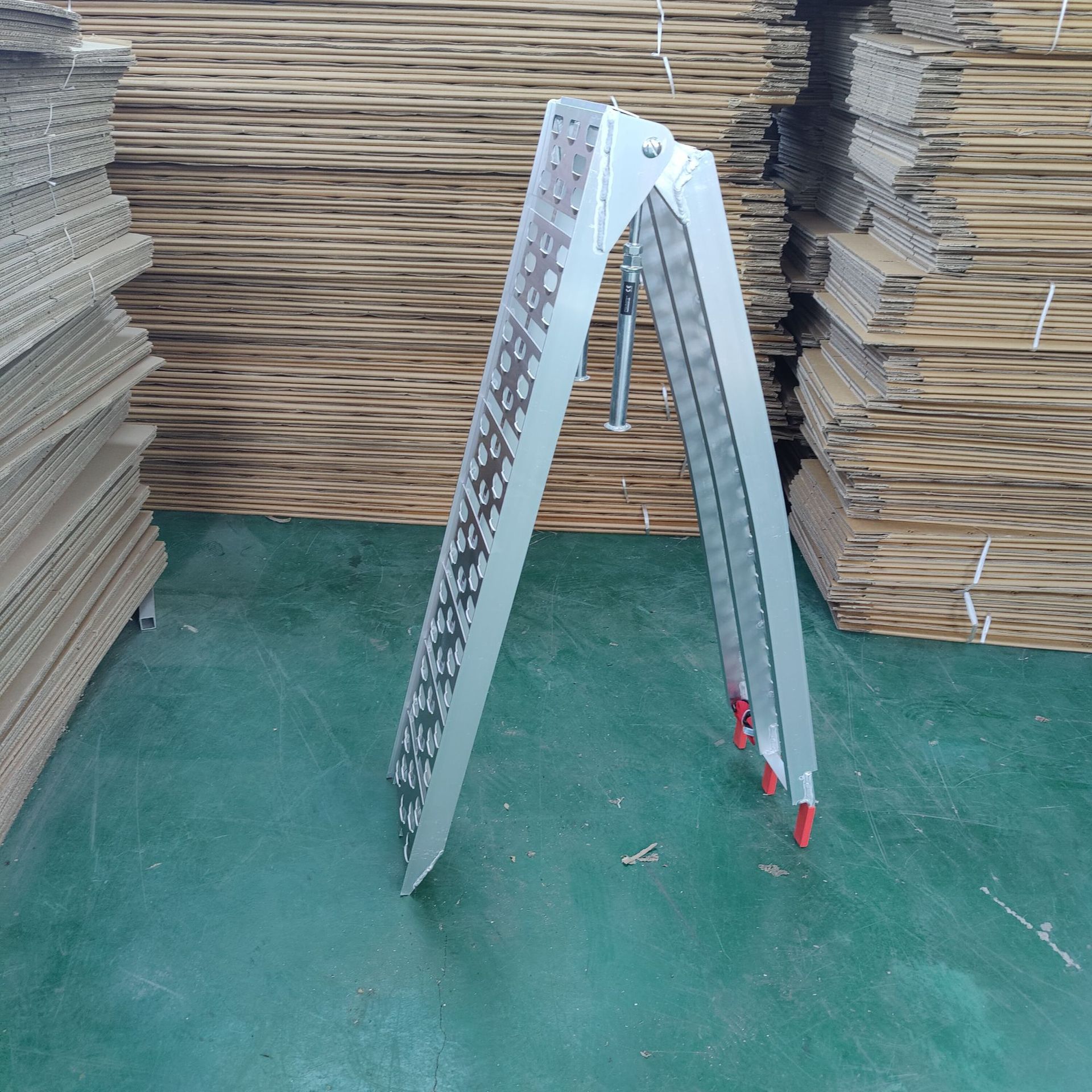 铝坡道RP500  可折叠便携式 轮椅摩托坡道  运载装车坡道高载重