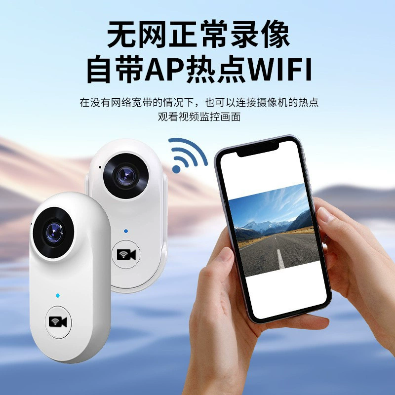 WIFI Thumb Camera HD Motor Movement Camera Motorcycle Video Pet Camera