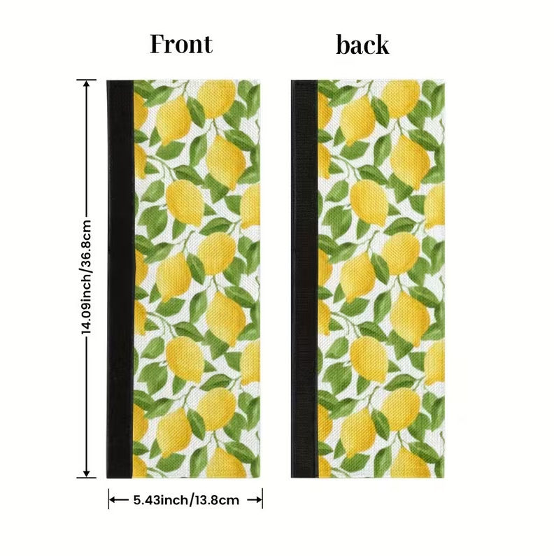 Cross-Border Wholesale Pumpkin and Mushroom Print Handle Covers for Home Appliances, Refrigerator, and Microwave Oven Handles Are Available for Wholesale