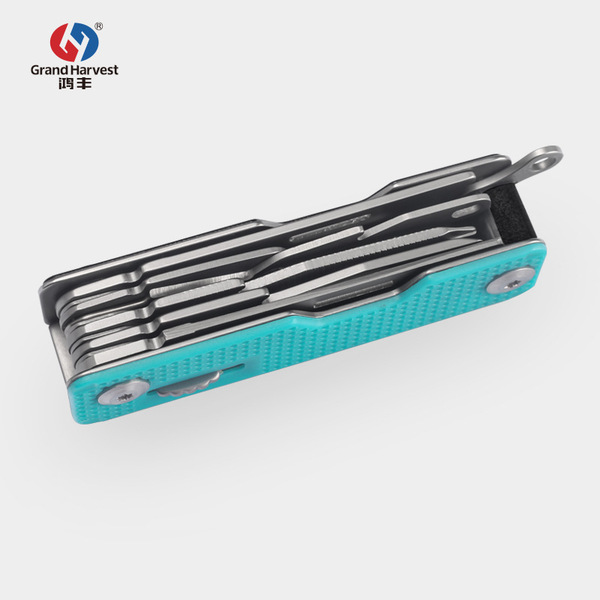 Outdoor knife multifunctional folding knife carrying more EDC tool…