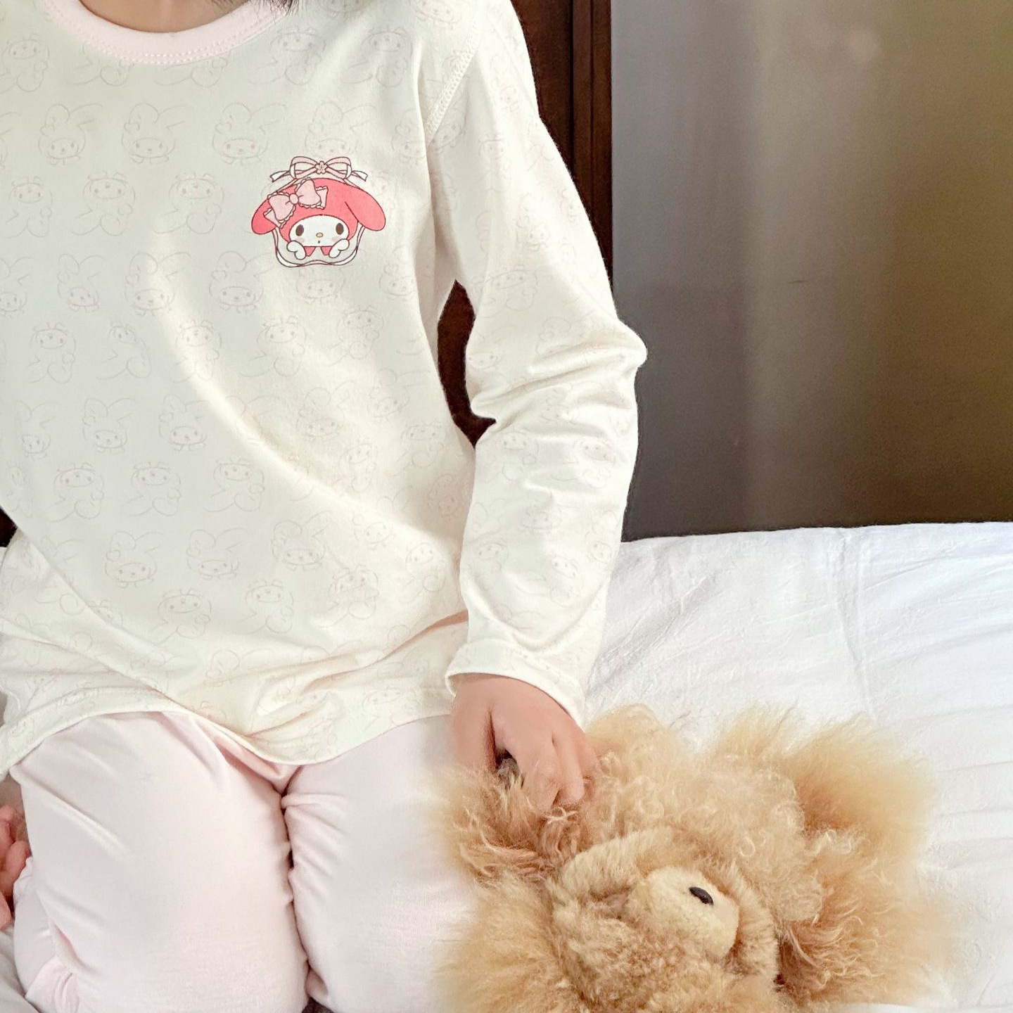 Ropa de otoño para niños medianos y grandes pantalones largos Tong Beijia versión sin hueso AB traje de Lycra de dibujos animados para niños y niñas Serie Ligera de lujo conjunto de Lycra