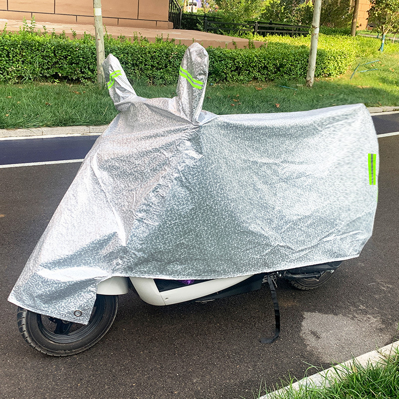 Electric Car Rain Cover Universal Pedal Motorcycle Coat Thickened Battery Car Sun Protection and Dustproof Sunshade Cover Full Cover