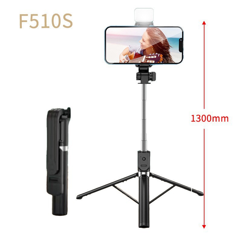 Explosión mini portátil artefacto de selfie Bluetooth control remoto palo de selfie en vivo de piso trípode soporte de teléfono de escritorio