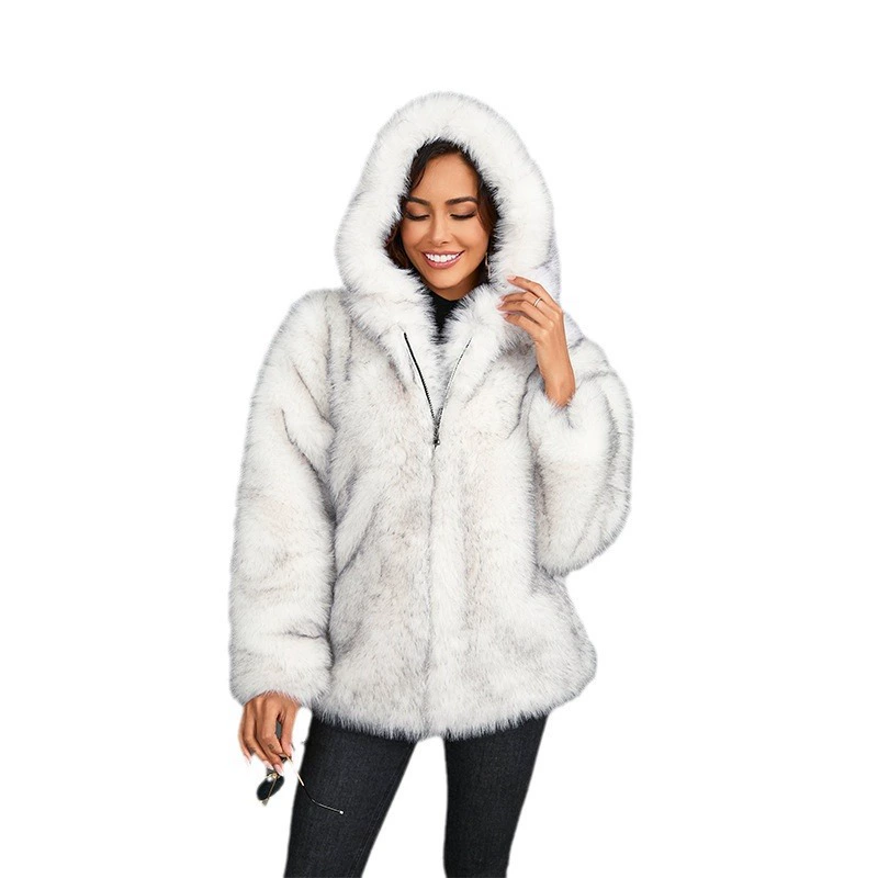 Solid short winter hoody, keep warm down jacket, European style