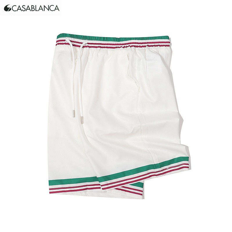 Transfronterizo de verano Amiri set clásico impresión de caju amiri camisa corta casual ropa deportiva para hombres y mujeres