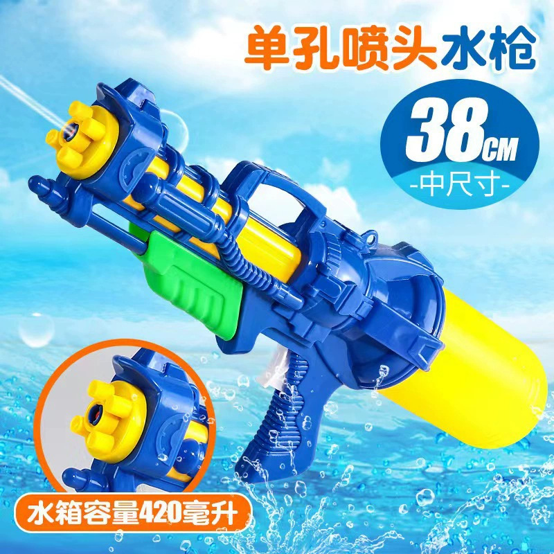 子供用特大サイズのガトリング水鉄砲のおもちゃの引き出し式の高圧大容量のアウトドア水鉄砲の夏の砂浜は水を打って戦います。