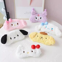 アニメかわいい美楽ティクロミ少女心遮光睡眠アイマスク昼寝日よけ綿のベルベットは柔らかい