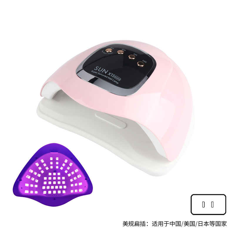 Lámpara de fototerapia de uñas de luz roja, máquina de fototerapia de alta potencia, tienda de uñas, lámpara de secado rápido, lámpara de uñas uv, inducción