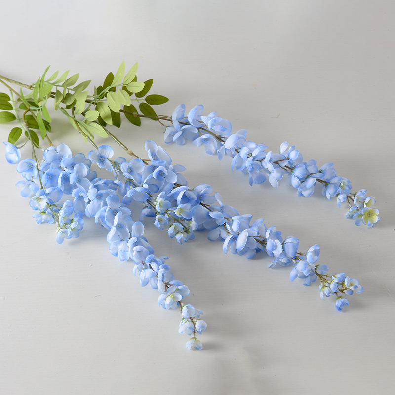 Simulación Abler flor púrpura gigante salón de bodas techo techo de elevación flor de línea alta Monet Wind Flower Hotel