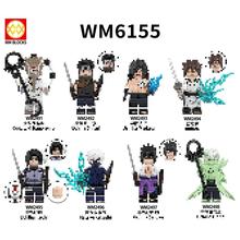外贸货品WM6155动漫系列大筒木羽衣 人仔拼装积木玩具袋装批发
