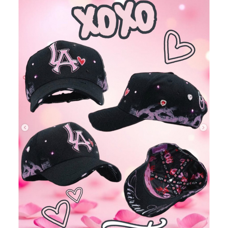 Tendencia transfronteriza hip hop Dandy Dandy sombrero con letras de diamante sombrero de pato doblado a lo largo del sombrero de béisbol image 228