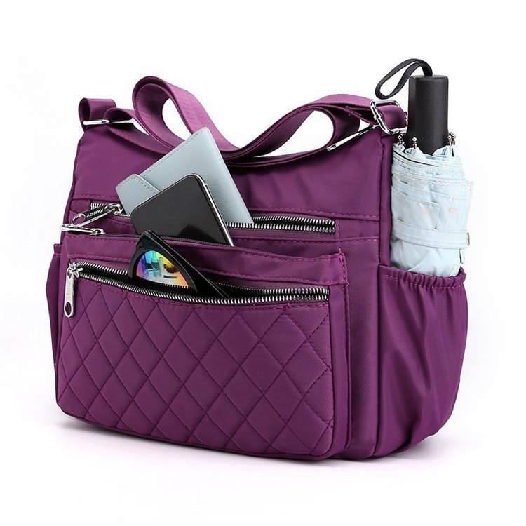 New casual single-shoulder crossbody bag, Oxford fabric bag, simple and fashionable European and American women's bag, cross-border one-piece delivery worldwide undefined