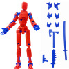 Multi-joint movable minifigure, mechanical doll, 3D, anti-stress