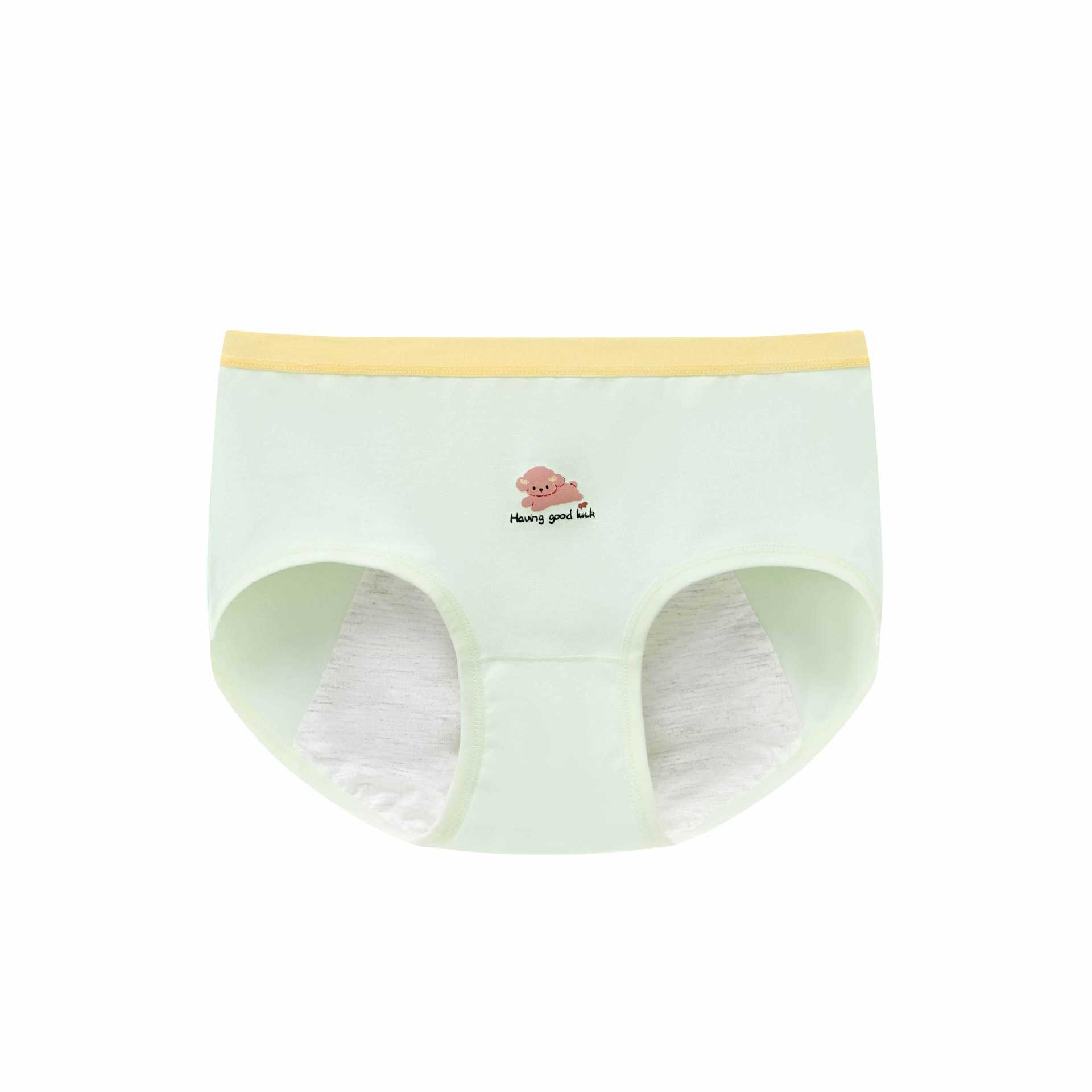 Pantalones interiores para niños, niñas, pantalones de algodón de clase A, pantalones cortos a prueba de fugas laterales, estudiantes de niñas, pantalones cortos para niños