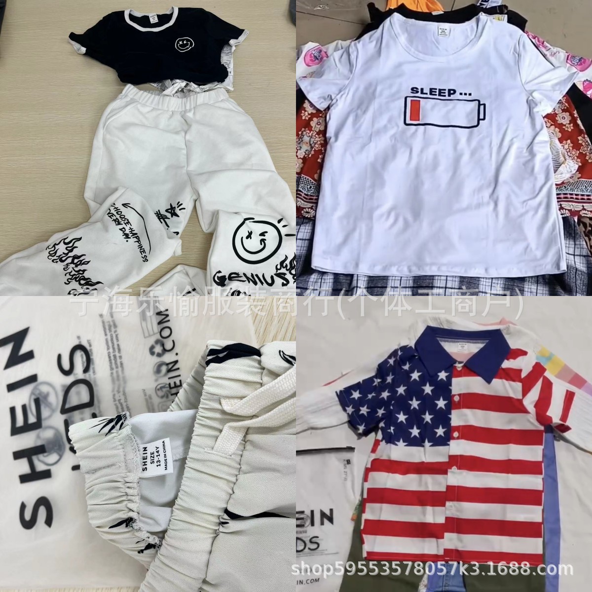 Lote de Ropa Infantil Variada Mezclada para Niños y Niñas