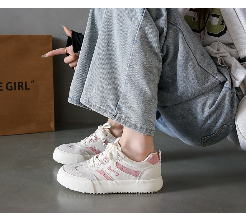 Love Dream Canvas for Women 2024 Summer New Student Edition Ins Versatile Thick Bottom Casual Women's Shoes_voghion.com