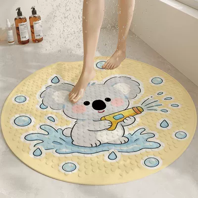 room baby bath anti-fall mat, Avtomobil döşəmə paspasları - ysd-koala-takes-a-bath-diameter-53cm