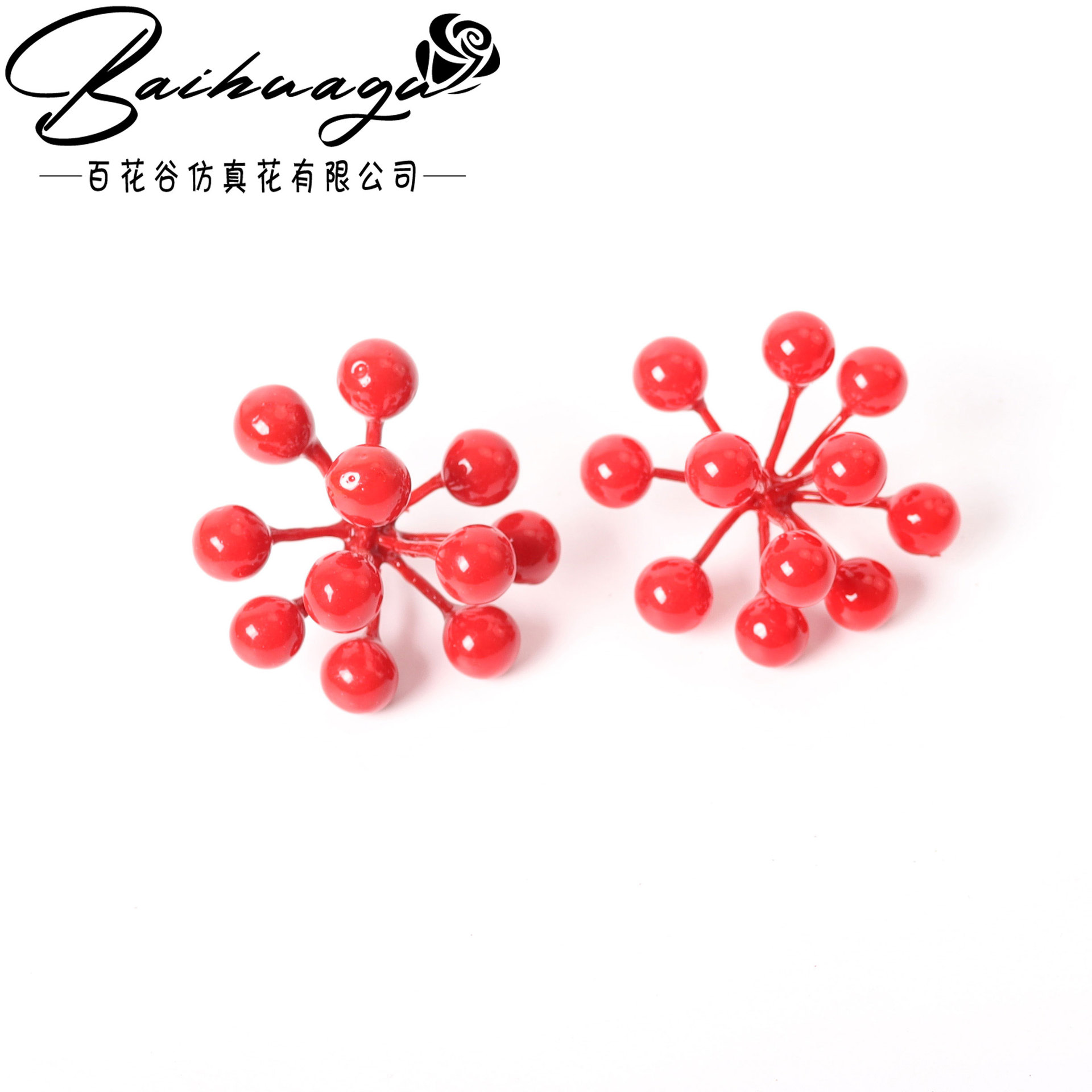 Christmas accessories Christmas decorations 11 red fruit simulation…