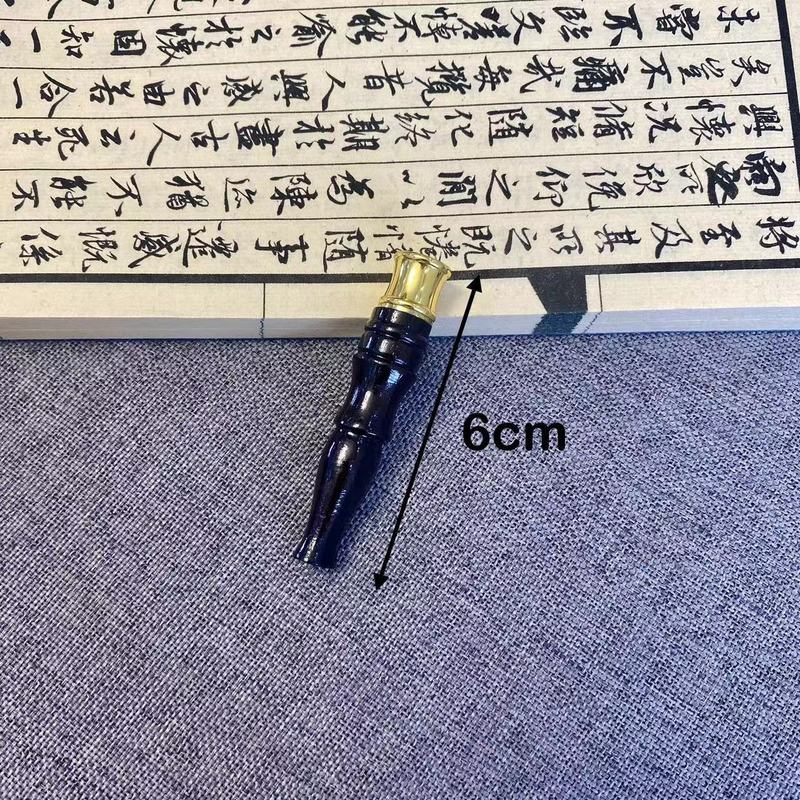 金丝楠木 大叶黄花梨 紫光檀木老式烟斗貔貅烟杆过滤烟嘴可清洗|undefined