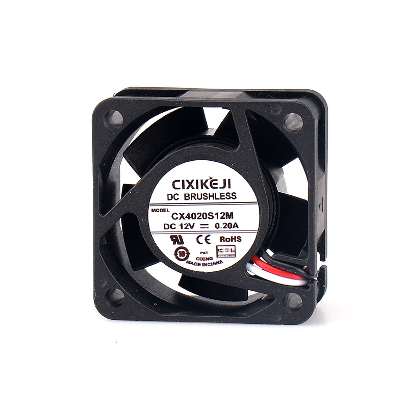 Factory direct supply 4020 cooling fan DC5V 12V 24V printer switch inverter 4CM DC fan