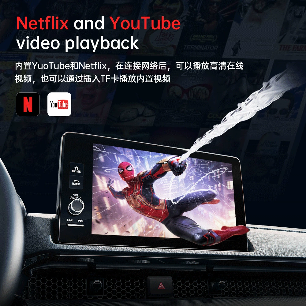 Беспроводной CarPlay в Android Box, AI Box, Android Auto Box, автоприставка с AI, GPS