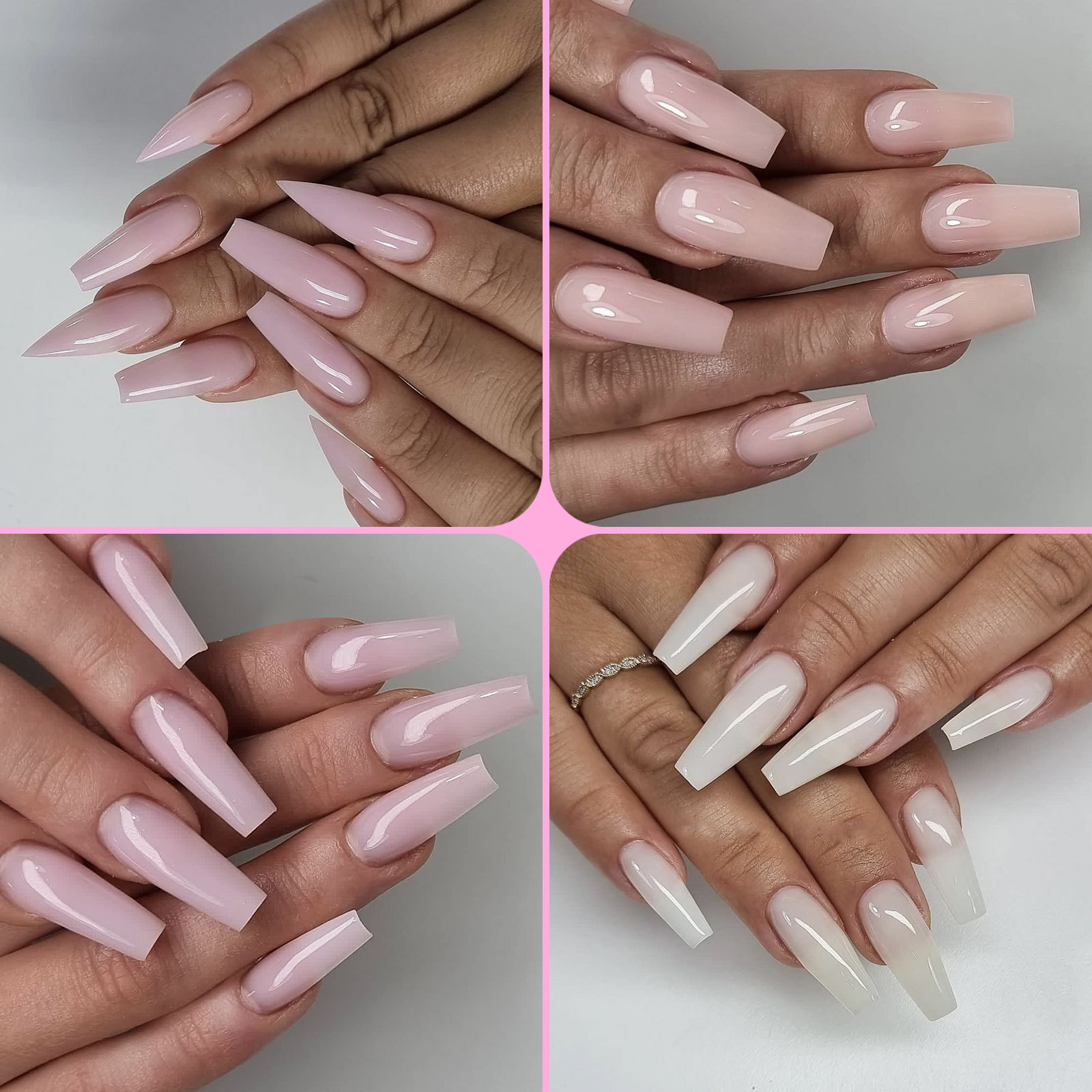 Décontractée Couleur Unie Diamant Nail Gel Filles Émail 1 Pièce display picture 1