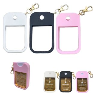Touchland Silicone Cover Hand Sanitizer Disinfection Water Bottle Cover Apple Perfume Bottle Protective Cover Suitable for 1Oz30Ml