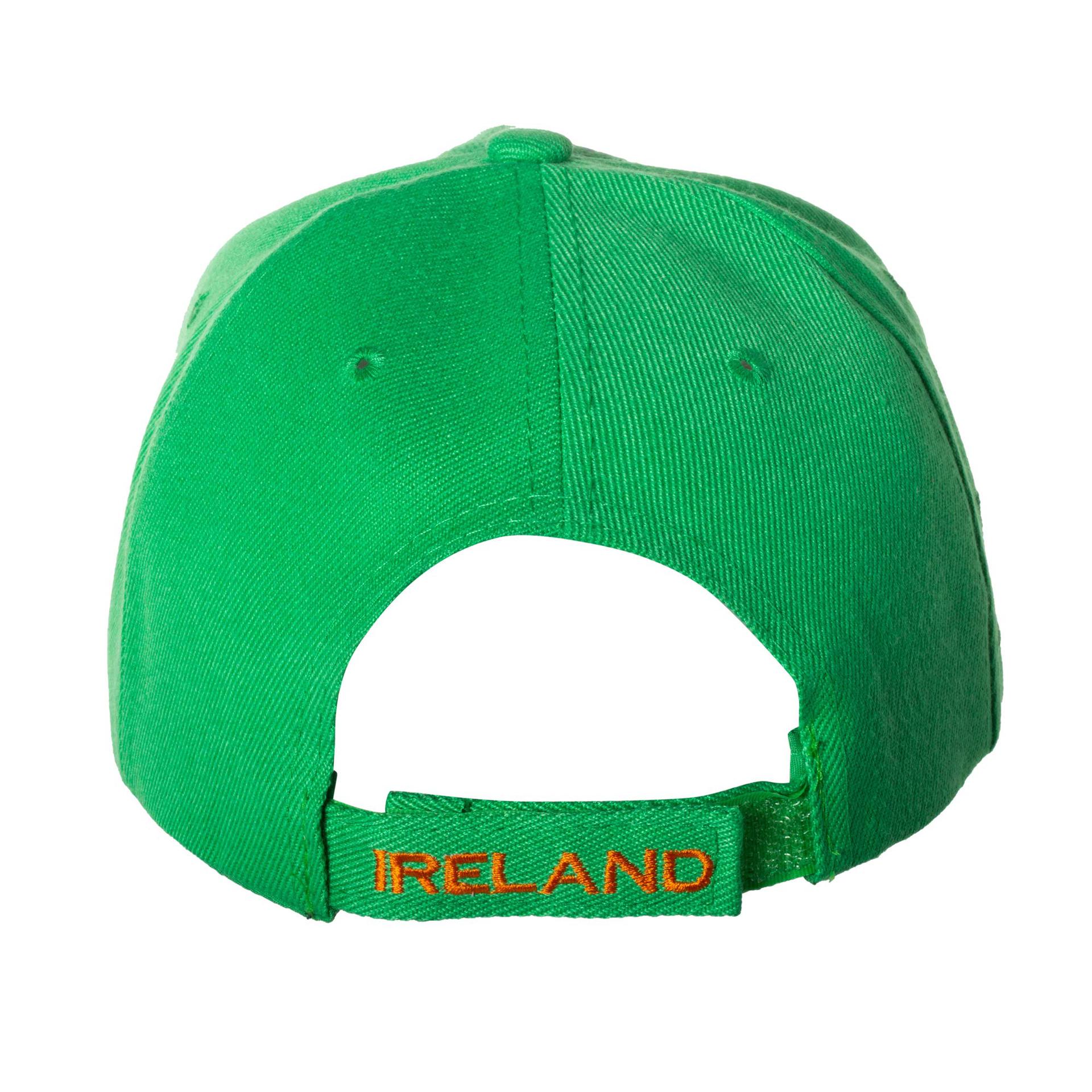 Bandera irlandesa sombrero de béisbol personalizado 3D estereoscópio bordado logotipo sombrero