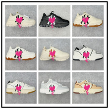 莆田乐淘淘MLB学长鞋NY大标老爹鞋洋基队增高厚底男情侣运动鞋女