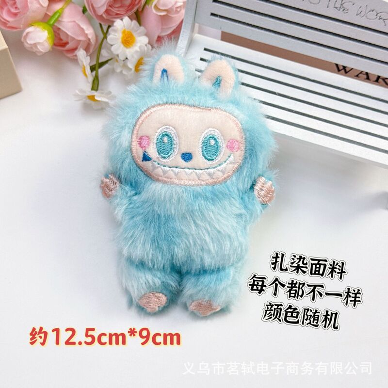 きしむかわいい Labubu ぬいぐるみペンダント labubu 第三世代キーホルダーバッグペンダント小さなギフトアクセサリー|undefined