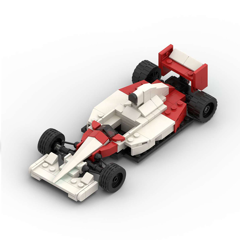 Compatible with Lego Domestic Building Blocks MOC-187918 Formula F1 McLaren MP4-6 Assembled suit Puzzle