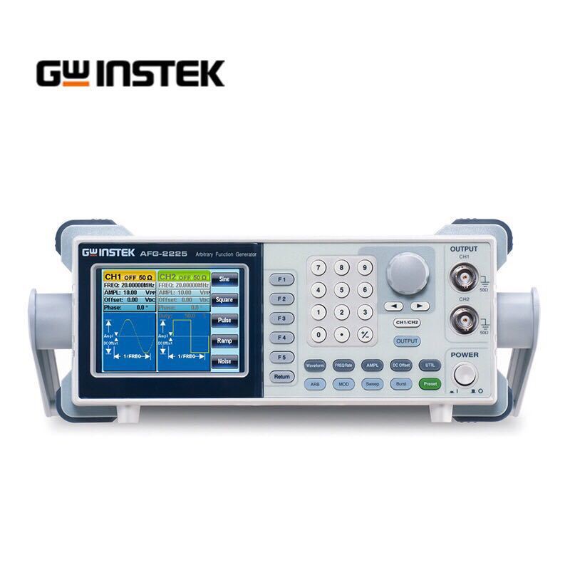 固纬AFG-2005 AFG-2225双通道任意波形函数信号发生器25M信号源