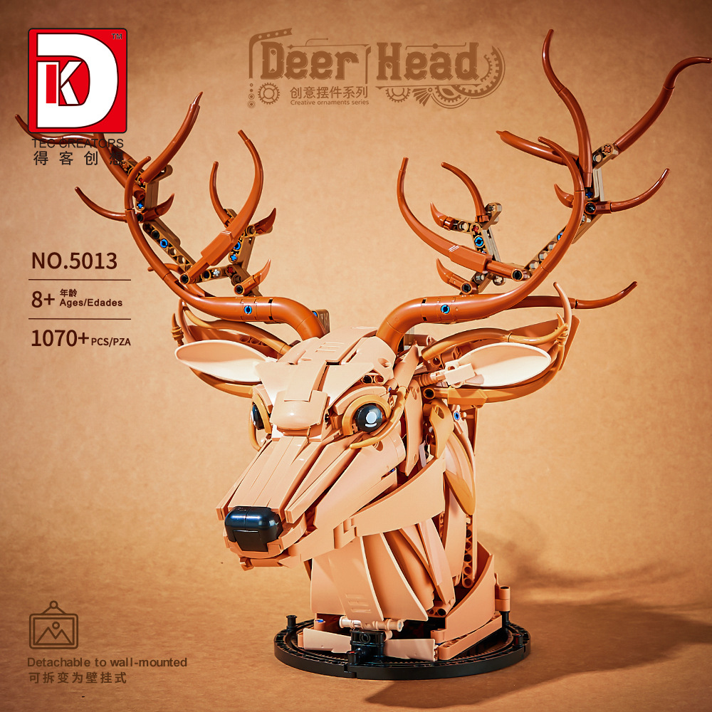 USD 14.70 - DK 5013 Deer Head - m.morkmodel.com